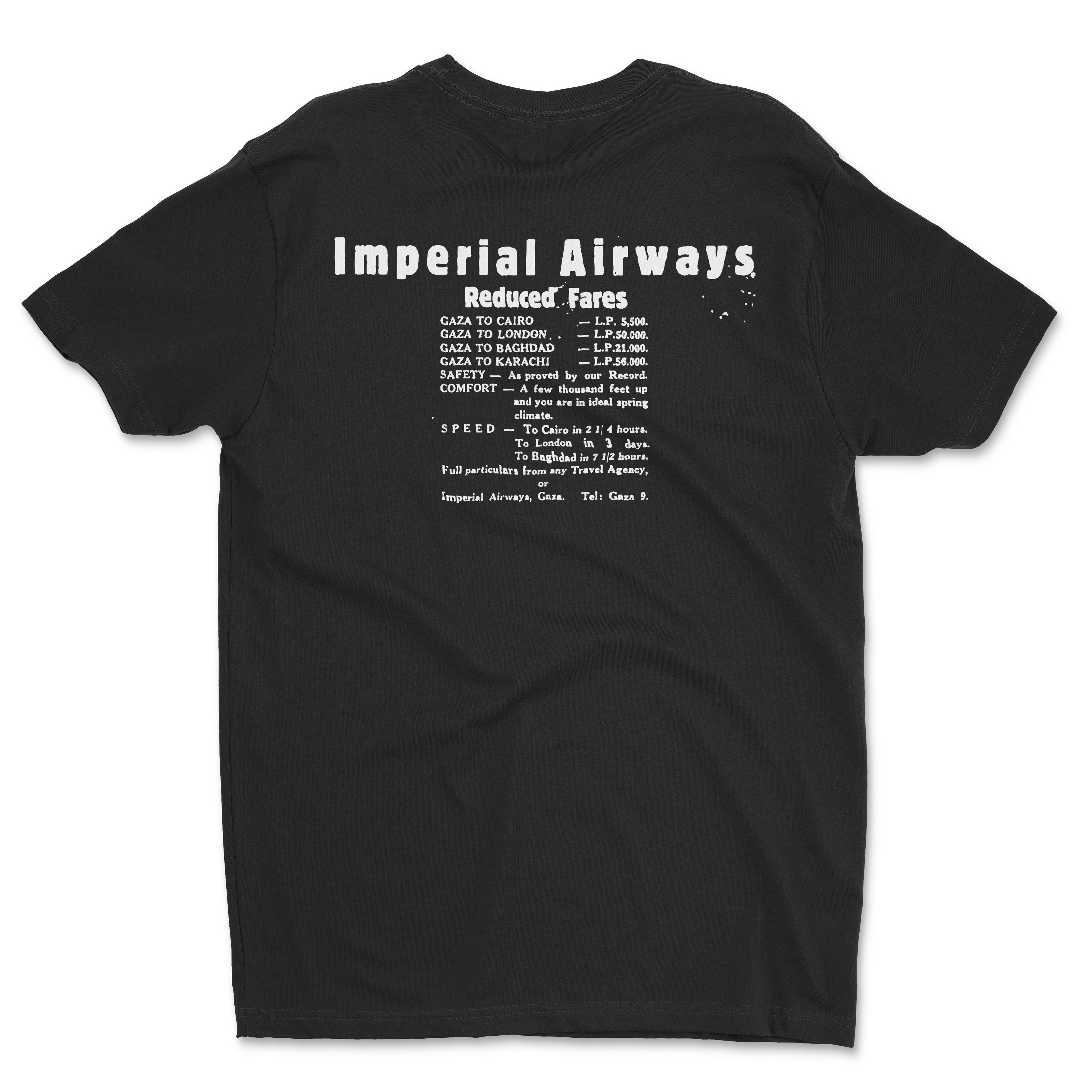 Imperial Airways Gaza T-shirt