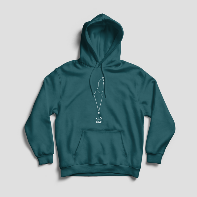 Palestine Love Hoodie